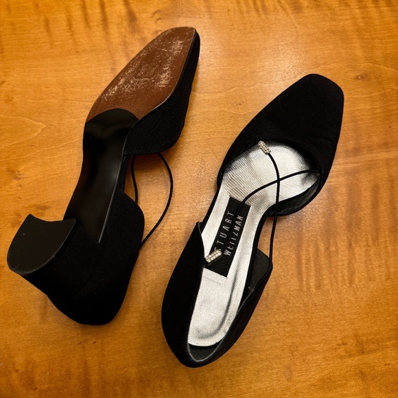 Vintage Stuart Weitzman D'Orsay Kitten Heels - Picture 3 of 4